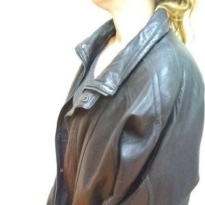Leather Limited Long Trench Coat
